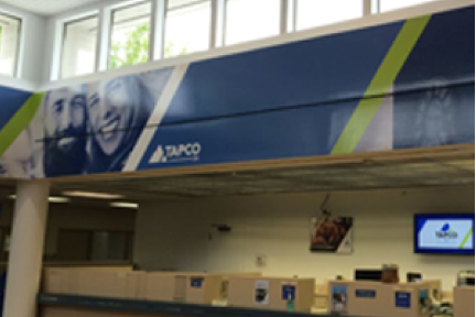 Picture of a Tapco CU banner