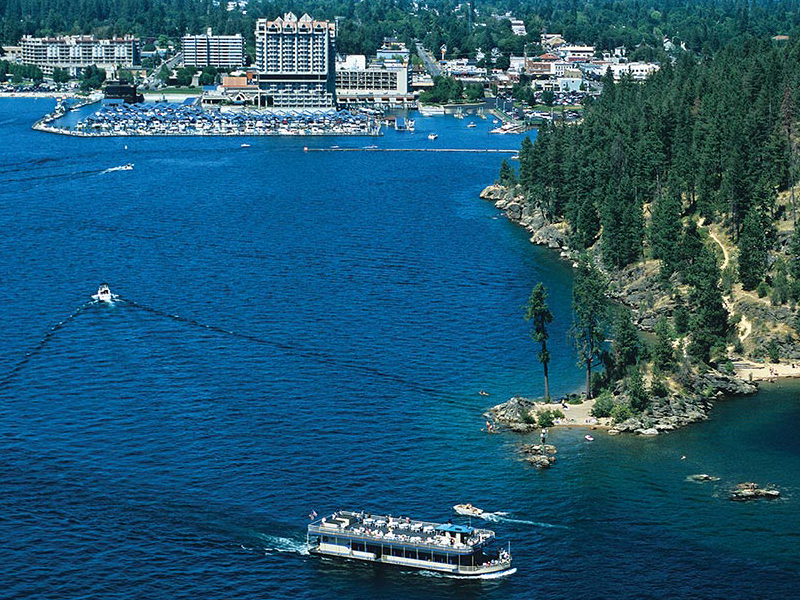 Picture of the Coeur D'Alene Resort.