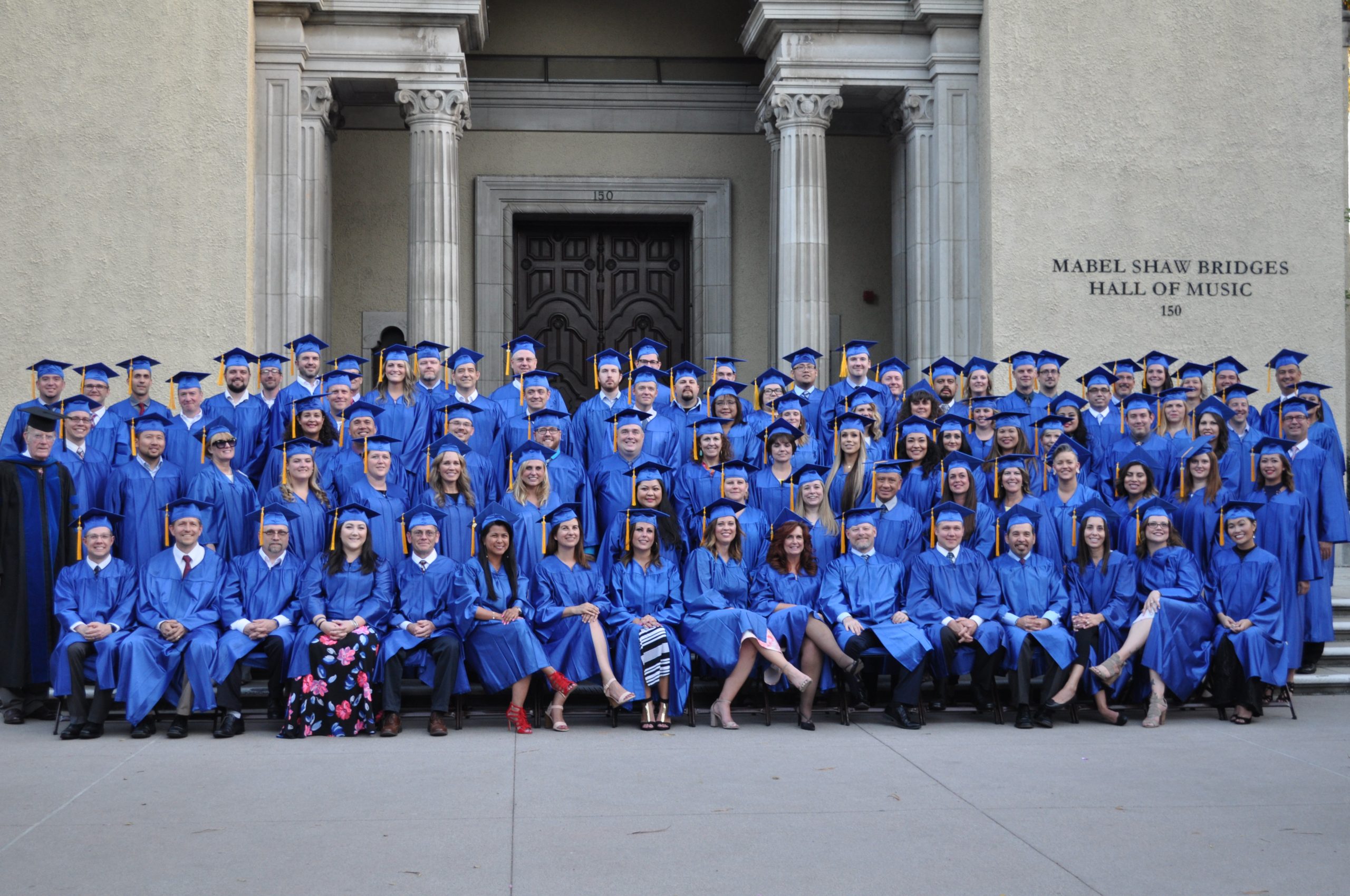 Picture of graduation class