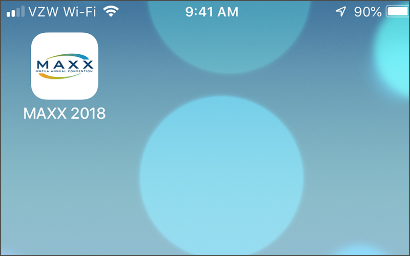 MAXX App on iPhone