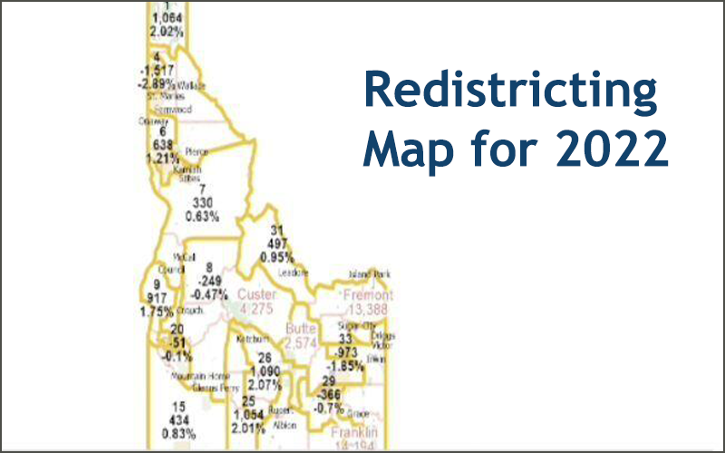 Redistricting Map 2022 ID